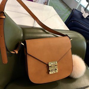 Piquadro Muse crossbody bag, 24 cm, Saffron